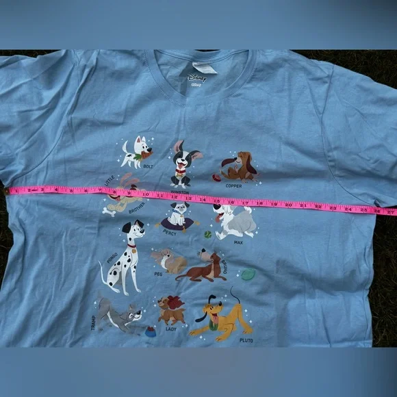 Disneyland Movie Dogs of Disney Classic Women’s Tee Shirt - Picture 3 of 9